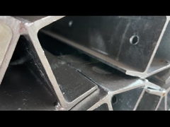 Panjang tahan dinding baja tiang tahan cuaca tahan korosi