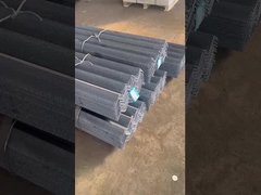 100*100*8 mm Lintel baja galvanis untuk Efisiensi Kerangka Pintu Bangunan Sipil