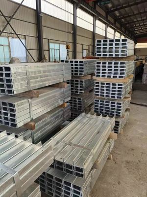 ACRS Galvanized C Section Channel Structural Steel 100mm Untuk Bangunan Komersial