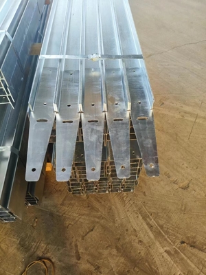 Metal Corner Beton Sleeper Pengendali Tembok Pagar 15mm Bracket