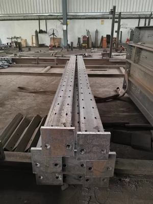 Baja Galvanized H Beam Post Untuk Wall Pengendali 100uc-300uc