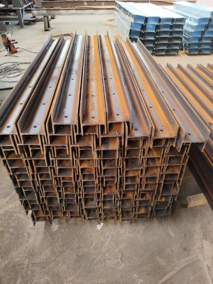 G300 Galvanized Sleeper Posts H berbentuk untuk dinding penahan 100x100