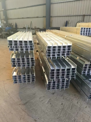 OEM Las Logam Sleeper Wall Pengendali Pos HDG Galvanized