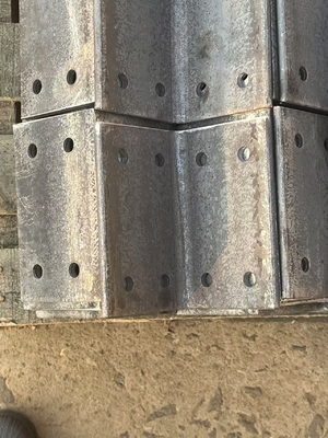100*100*8 mm Galvanized Steel Angle Lintel Solusi yang sempurna untuk struktur yang kuat dan kuat