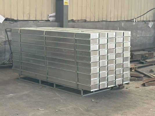 Cold Rolled Smooth Surface Concrete Sleepers Mold Untuk Precast Concrete Support Wall