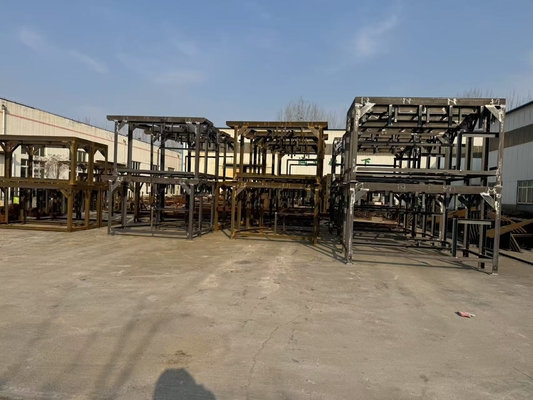 Silver Bottom Cabinet Mounting Platform Untuk Menara Angin Disesuaikan