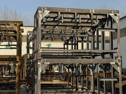 Hot Dip Galvanized Steel Wind Tower Bottom Electrical Cabinet Support Platform Untuk Kinerja Optimal