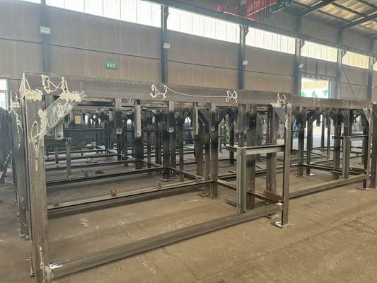Turbin Angin Base Bangunan Listrik Stand Dengan Hot Dip Galvanized Finish Dan Kapasitas Beban Hingga 10 Ton