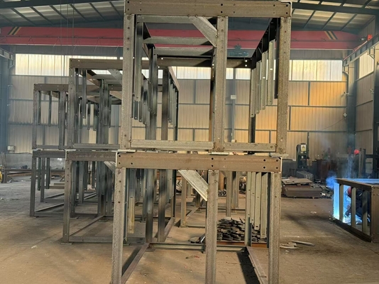 Baja Tower Daya Angin Base Bangsal Listrik Bracket Untuk Custom Industrial