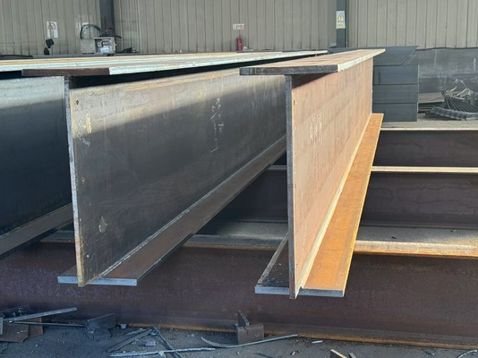 Premium Heavy Duty Industrial High Strength Wide Flange Hot Rolled Structural H Beam Steel Untuk Proyek Industri Jembatan Konstruksi
